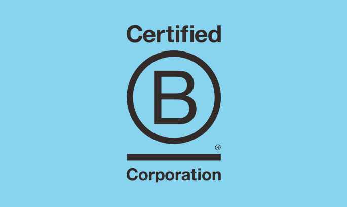 Certified B Corporation logo.